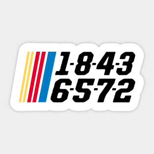 1843 Sticker